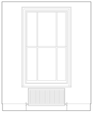 Window cross-section Window cross-section